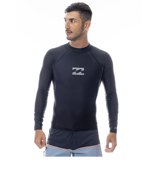 ビラボン（BILLABONG）ラッシュガード 長袖 ハイネック BF011851 TYE