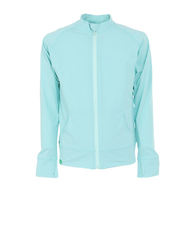 フットマーク（FOOTMARK）ラッシュガード キッズ長袖フルジップスタンドカラー 水陸両用 3100133-389