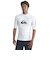 クイックシルバー（Quiksilver）ラッシュガード 半袖 UVカット 速乾 ALL TIME SR 24SP QLY241022 WHT