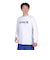 ハーレー（HURLEY）UPF50+ 軽量 速乾 ストレッチ ラッシュガード 長袖 RASH ONE AND ONLY MRG2310033-WHT