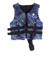 ラスティ（RUSTY）キッズ ライフジャケット 総柄フローティングベスト レジャー用 964930LEF