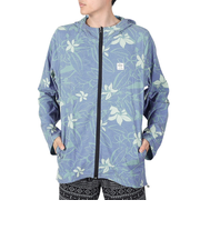 オーシャンパシフィック(Ocean Pacific)ラッシュガード 長袖 リバーシブル UVパーカー 大きいサイズ 5144662BLU