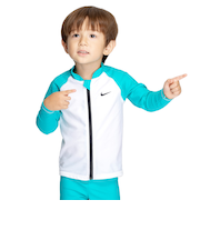 ナイキ（NIKE）トドラー ボーイズ ジップ付きラッシュガード SS25 1991115-023