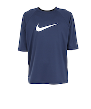 ナイキ（NIKE）ラッシュガード ボーイズ ソリッド 半袖 ハイドロガード NESSD828-N440