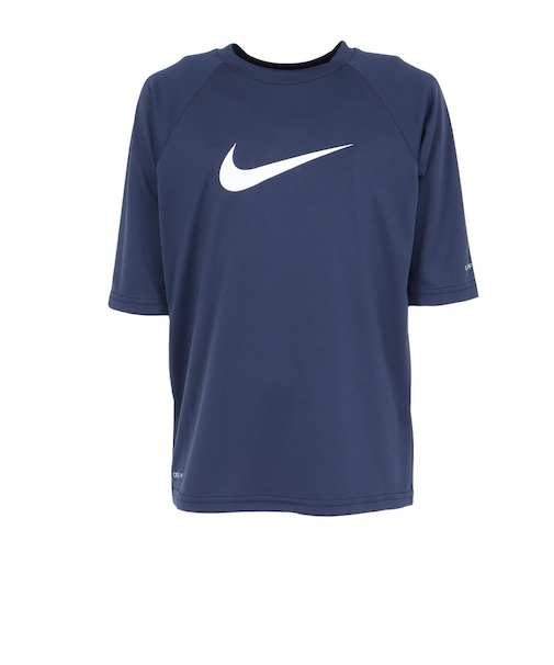 ナイキ（NIKE）ラッシュガード ボーイズ ソリッド 半袖 ハイドロガード NESSD828-N440