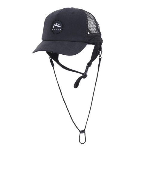 ラスティ（RUSTY）帽子 ビーチキャップ サーフハット UVカット ワンポイト 914906BLK
