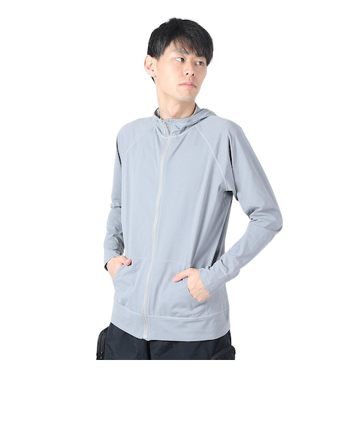 フットマーク（FOOTMARK）ラッシュガード 長袖 パーカー フルジップ UVカット 防虫&吸水速乾 3100103-18