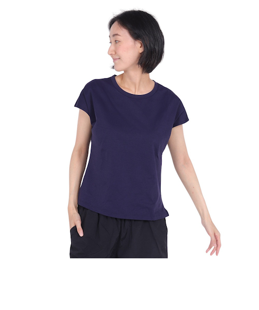 フットマーク（FOOTMARK）ラッシュガード 半袖 フレンチスリーブ Tシャツ 3100130-19 UVカット 水陸両用 虫よけ