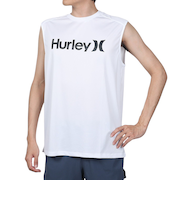 ハーレー（HURLEY）ラッシュガード ノースリーブ UVカット UPF50+ 紫外線対策 RASH ONE AND ONLY MRG2310035-WHT