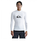 クイックシルバー（Quiksilver）ラッシュガード 長袖 UVカット 速乾 ALL TIME LR 24SP QLY241021 WHT