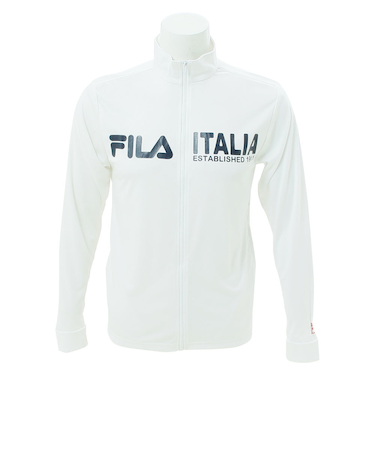 フィラ（FILA）FILAスタンドネックUVウェアー 428-286-WT ラッシュガード 長袖 フードなし UVカット UPF50+ 水陸両用