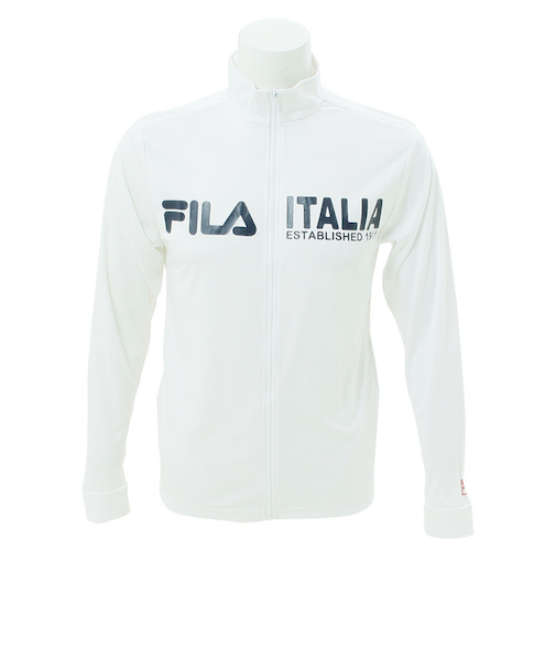 フィラ（FILA）FILAスタンドネックUVウェアー 428-286-WT ラッシュガード 長袖 フードなし UVカット UPF50+ 水陸両用