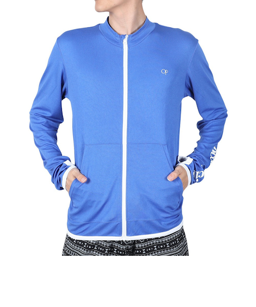 オーシャンパシフィック（Ocean Pacific）ラッシュガード 長袖 フルジップ UVカット 接触冷感 513460ROY