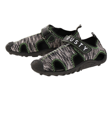ラスティ（RUSTY）マリンシューズ キッズ 水陸両用 キッズ アクアシューズ 960907GRY