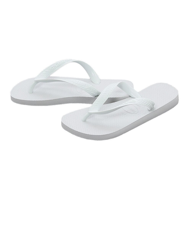 ハワイアナス（HAVAIANAS）トップ ホワイトビーチサンダル