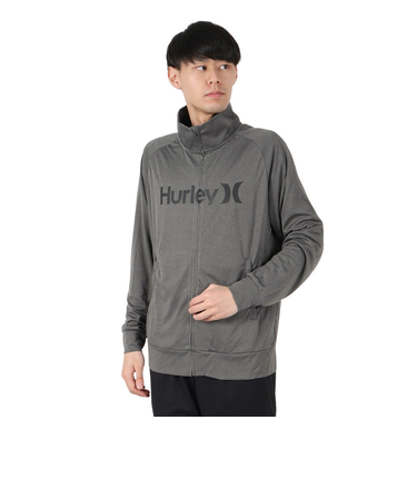 ハーレー（HURLEY）長袖 ファントム ラッシュガード ワンアンドオンリー フルジップ ジャケット MSRG251012-CGHT