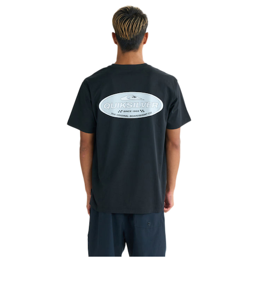 クイックシルバー（Quiksilver）ラッシュガード 半袖Tシャツ OFF COURSE 25SUQLY252012BLK