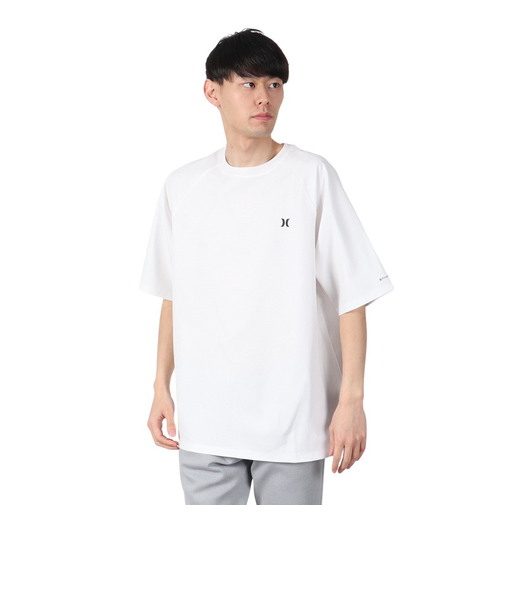 ハーレー（HURLEY）ファントム ズーマ オーバーサイズ 半袖 Tシャツ MUSS251089-WHT