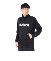 ハーレー（HURLEY）長袖 ファントム ラッシュガード ワンアンドオンリー フルジップ ジャケット MSRG251012-BLK