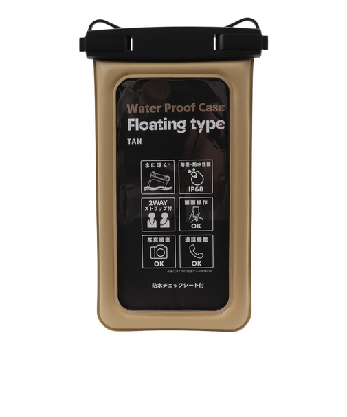 オウルテック（Owltech）防水 スマートフォンケース OWL-WPCSP20R-BE