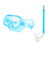 アクア（AQA）シュノーケル Sea-J マスク&ビキシーVライトII KZ-9156 クリスタルサックス
