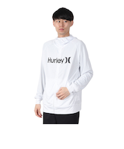 ハーレー（HURLEY）長袖 ファントム ラッシュガード ワンアンドオンリー フルジップ フーディー MSRG251010-WHT