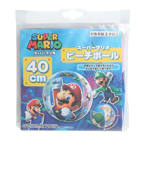 ドウシシャ（DOSHISHA）ビーチボール 40cm スーパーマリオ MBS-1015A-BLE