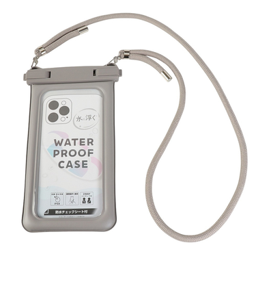 オウルテック（Owltech）防水スマートフォンケース OWL-WPCSP10R-GY