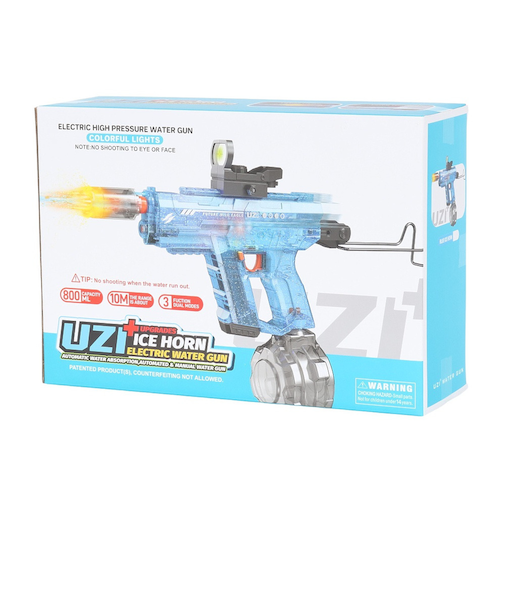 その他ブランド（OTHER BRAND）水鉄砲 水遊び UZI ICE HORN エレクトリックウォーターガン TAN-5043 充電式