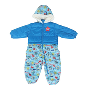 ニッキー キッズ（NIKKI KIDS）ジュニア 新幹線 スノージャンプスーツ 144-350-SAX