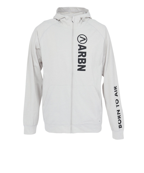 エアボーン（ARBN）ラッシュガード 長袖 フーディー 水陸両用 AB25SSM-APP901LGRY