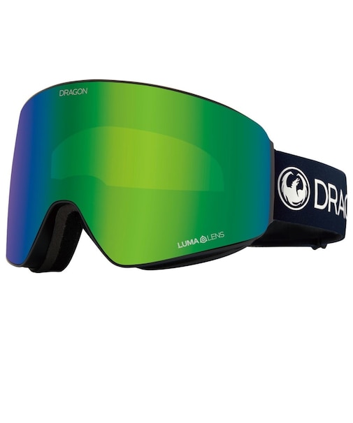 ドラゴン（DRAGON）スキー スノーボード ゴーグル 25 PXV PREMIUM BLACK LUMALENS J.GREEN ION H03