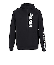 エアボーン（ARBN）ラッシュガード 長袖 フーディー 水陸両用 AB25SSM-APP901BLK