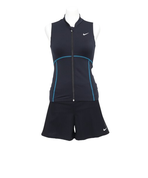 ナイキ（NIKE）水着 レディース 水泳 ウェーブスタイルセパレーツ 黒 ブラック M-LLサイズ 2993155-009