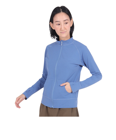 フットマーク（FOOTMARK）ラッシュガード 長袖 フルジップ UVカット 立ち襟 防虫&吸水速乾 3100115-19