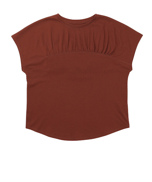 ダンスキン（DANSKIN）フィットネスウェア GATHER FRENCH TEE DC724303  RU