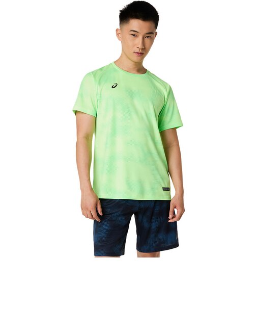 アシックス（ASICS）ドライグラフィックショートスリーブシャツ 2033C038.300