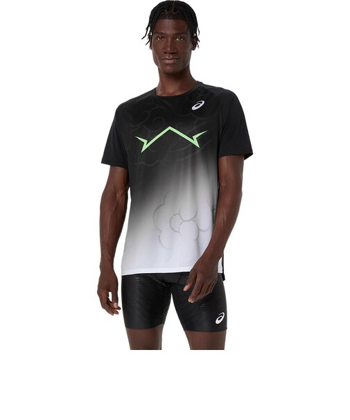 アシックス（ASICS）ライトニットショートスリーブトップ 2091A816.001