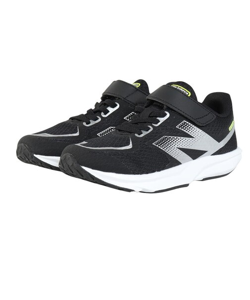 ニューバランス（new balance）ジュニア ベルクロスニーカー フラッシュ v7 H&L バンジーレース ブラック PFLSJ5E2 M