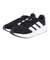 アディダス（adidas）スニーカー スポーツシューズ アストラスター ブラック ホワイト NNU83-JR5563 スポーツ カジュアル シューズ