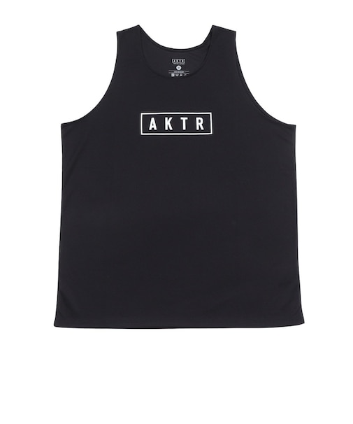 アクター（AKTR）バスケットボールウェア ベーシック AKTR ロゴ タンクトップ 525-003001 BK
