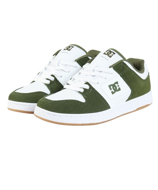 ディーシーシューズ（DC SHOES）スニーカー ボーダーシューズ マンテカ 4 ホワイト グリーン 26SPDM261013302 スポーツ シューズ