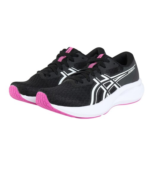 アシックス（ASICS）スポーツシューズ ランニングシューズ パトリオット 14 ブラック ピンク 1012B836.005 スニーカー スポーツ