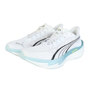 プーマ（PUMA）ランニングシューズ ジョギングシューズ ディヴィエイト ニトロ 4  ホワイト 31212309 スポーツ シューズ