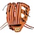 ウイルソン（Wilson）硬式用グラブ 内野・ユーティリティ用 野球グローブ 一般 Staff DUAL 1795型 Tオレンジ WBW102910