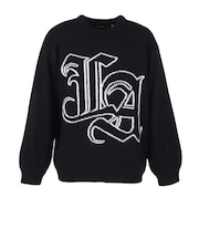 エクストララージ（XLARGE）OLD ENGLISH モヘア ニットセーター 01254015003-BLACK