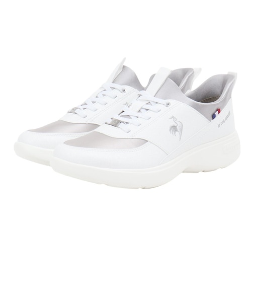 ルコックスポルティフ（lecoqsportif）スニーカー スポーツシューズ LCSローヌ SI ホワイト LU6SSN00LZ WHWH カジュアル シューズ