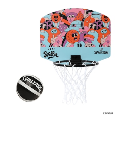 スポルディング（SPALDING）バスケットゴール マイクロミニ イェイェ・ウェラー 79-097J