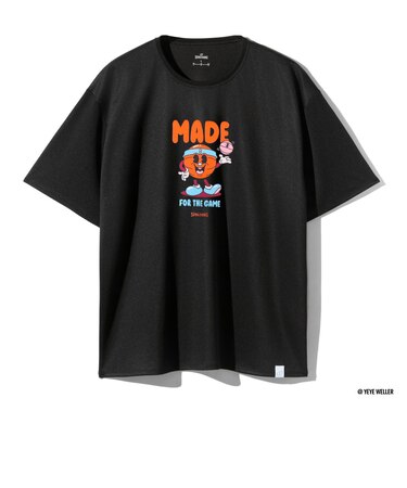 スポルディング（SPALDING）バスケットボールウェア Tシャツ イェイェ MFTG BK SMT26001YBK