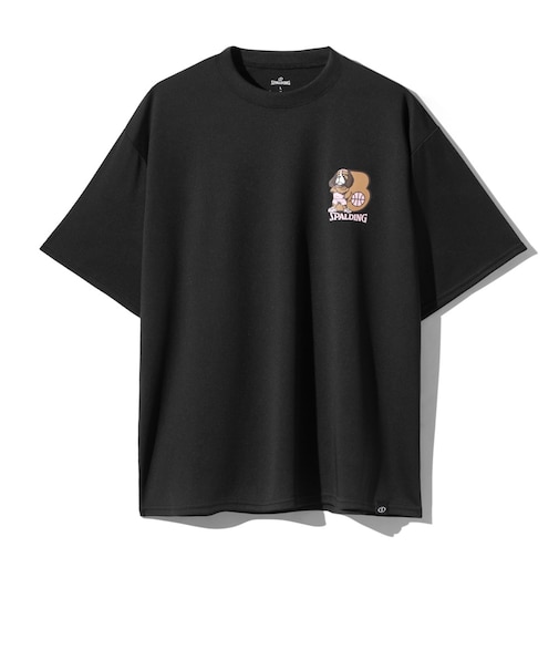 スポルディング（SPALDING）バスケットボールウェア 半袖Tシャツ ビーグルズ SMT26015BK